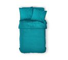 Housse De Couette Mer Du Sud - 100% Coton 57 Fils - 240 X 260 Cm - Bleu