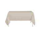 Nappe Rectangulaire Coton 140x240 Uni Beige