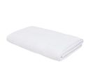 Maxi Drap De Bain Uni Essential En Coton - Blanc - 90x150 Cm