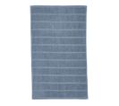 Tapis De Bain Uni Essential En Coton - Bleu Ardoise - 50x80 Cm