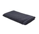 Maxi Drap De Bain Uni Bio Organic En Coton - Gris Anthracite - 90x150 Cm