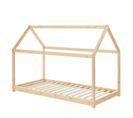 Lit Enfant Cabane Tiny  Pin Naturel  90x190 Sommier Inclus