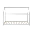 Lit Enfant Cabane Tiny  Pin Blanc  90x190 Sommier Inclus