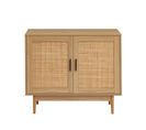 Buffet Amana  Cannage Rotin  2 Portes 90cm