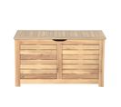 Coffre De Jardin Tera En Bois D'acacia Blanchi Fsc 90x45x50 Cm