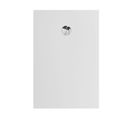 Receveur De Douche Karbon 120x80 Blanc Mat Recoupable Antidérapant