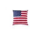 Taie D'oreiller Coton Us Flag  Multicolore  - 85 X 185