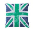 Taie D'oreiller Coton Old Flag  Vert  - 85 X 185