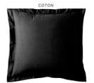 Taie D'oreiller Coton Tertio®  Noir -50 X 70 Avec Volant