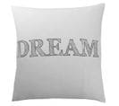 Taie D'oreiller Coton Sleep  Blanc/noir  - 63 X 63 Sans Volant