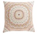 Taie D'oreiller Coton Apatchi  Rose  - 63 X 63 Sans Volant