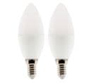 Lot De 2 Ampoules LED Flamme 5w E14 400lm 6500k - Elexity