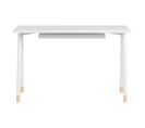 Bureau droit L.120 - P.60 cm K2 blanc