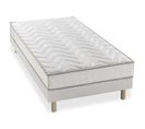 Ensemble Matelas + Sommier Unelma 90 X 190 Cm - 5 Zones Et Mémoire De Forme - 16 Cm