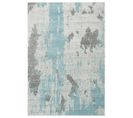 Tapis Moderne Tissé Plat à Motifs Avon En Polypropylène - Bleu Ciel - 120x170 Cm