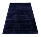 Tapis De Salon Lame En Viscose - Bleu Marine - 160x230 Cm