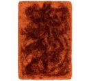 Tapis Shaggy Tufté Splash En Polyester - Orange - 160x230 Cm