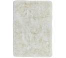 Tapis Shaggy Tufté Splash En Polyester - Blanc - 120x170 Cm