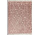 Tapis Style Berbère Diko En Polypropylène - Rose Pâle - 120x170 Cm