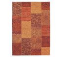 Tapis De Salon Design Muddle En Acrylique - Orange - 160x230 Cm