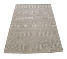 Tapis Tissé Main Silwan En Coton - Argent - 160x230 Cm