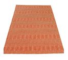 Tapis Tissé Main Silwan En Coton - Orange - 160x230 Cm