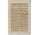 Tapis à Bordures Lame En Viscose - Beige Clair - 120x170 Cm