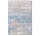 Tapis De Salon Long Island Blue En Coton - Bleu Lagon - 230x330 Cm