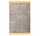 Tapis Salon Nigel En Viscose - Argent - 120x170 Cm