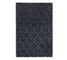 Tapis Tufté Main Kennet En Viscose - Noir - 120x170 Cm