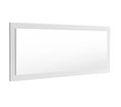 Miroir Blanc  Brillant (hxlxp): 139 X 55 X 2