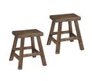 Tabouret En Bois Recyclé (lot De 2) - Sagaro