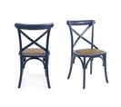 Chaise Bistrot En Rotin (lot De 2) - Estaminet