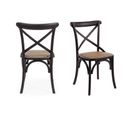 Chaise Bistrot En Rotin (lot De 2) - Estaminet