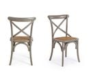 Chaise Bistrot En Rotin (lot De 2) - Estaminet