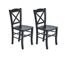 Chaises En Hêtre Massif Colorées (lot De 2) - Clayton