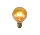 Ampoule Globe Ambre LED E27 Edy
