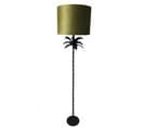 Lampadaire Metal Sampa Noir Abat-jour Vert