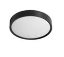 Plafonnier Salle De Bain Lila Noir Mat Ip44 Cct