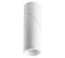 Spot Cylindrique Artiste Métal Blanc Orientable