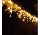 Guirlande Pro Stalactite 40m Blanc Chaud Fixe 1440 LED 230v