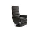 Fauteuil Relax Manuel Noir Nelson