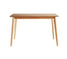 Table À Manger Scandinave Finition Frêne L120 Cm Elion