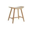 Tabouret Bas Bois Clair H46.5 Demory