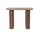 Console Design En Bois Foncé L100 Cm Foleen