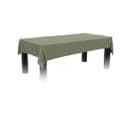 Nappe Rectangulaire Effet Lin Imperméable 260 X 170 Cm Vert