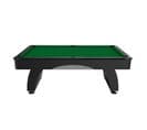 Table De Billard "indiana" 215cm Noir Grainé et Vert