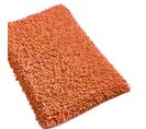 Tapis De Bain 50x80 Cm Chenille Orange Terracotta 1800g/m2