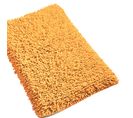 Tapis De Bain 50x80 Cm Chenille Jaune 1800g/m2