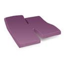 Drap Housse Relaxation Uni 2x90x210 Cm Coton Alto Raisin Tête Pied Relevable